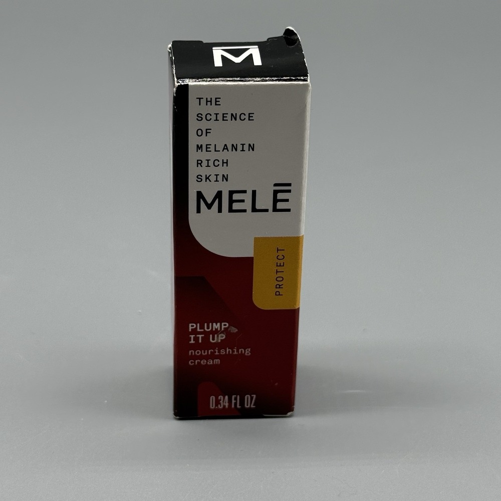 MELE Nourishing Cream Dry Skin Extra Hydration‎ Plump It Up Vitamin B .34 Fl Oz